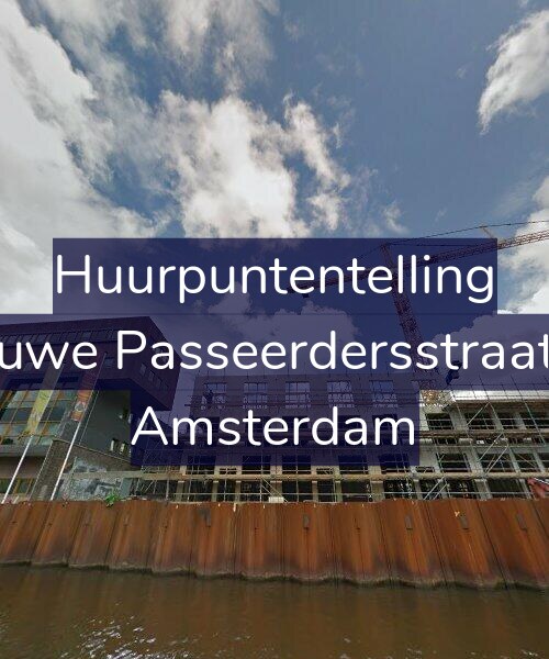 Foto gevel Huurpuntentelling voor Nieuwe Passeerdersstraat 30, Amsterdam