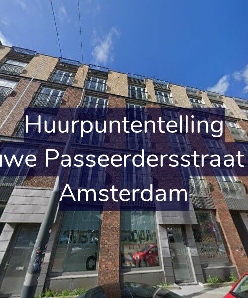 Foto gevel Huurpuntentelling voor Nieuwe Passeerdersstraat 118, Amsterdam