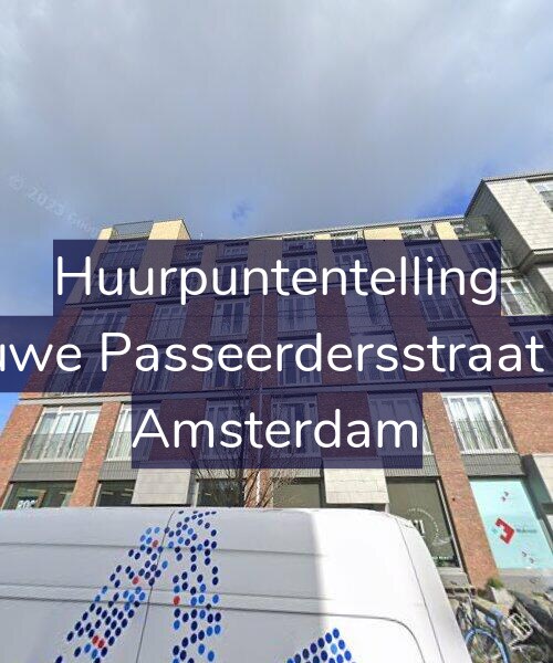 Foto gevel Huurpuntentelling voor Nieuwe Passeerdersstraat 196, Amsterdam