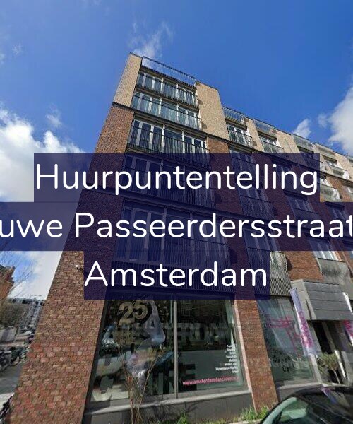 Foto gevel Huurpuntentelling voor Nieuwe Passeerdersstraat 34, Amsterdam
