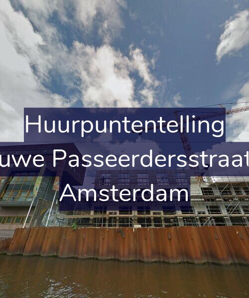 Foto gevel Huurpuntentelling voor Nieuwe Passeerdersstraat 54, Amsterdam