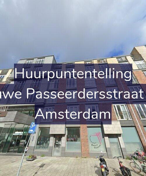 Foto gevel Huurpuntentelling voor Nieuwe Passeerdersstraat 146, Amsterdam