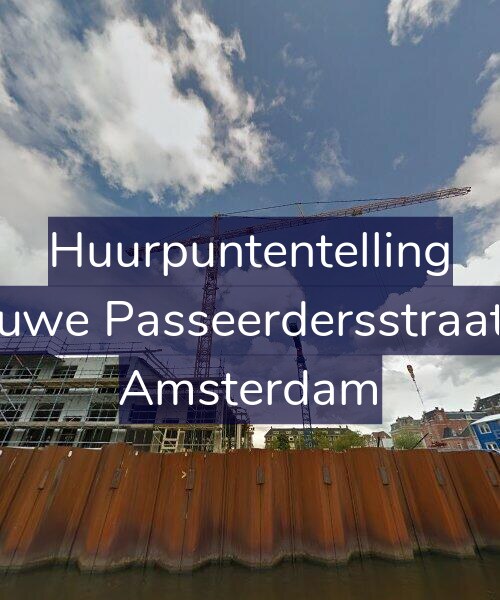 Foto gevel Huurpuntentelling voor Nieuwe Passeerdersstraat 66, Amsterdam