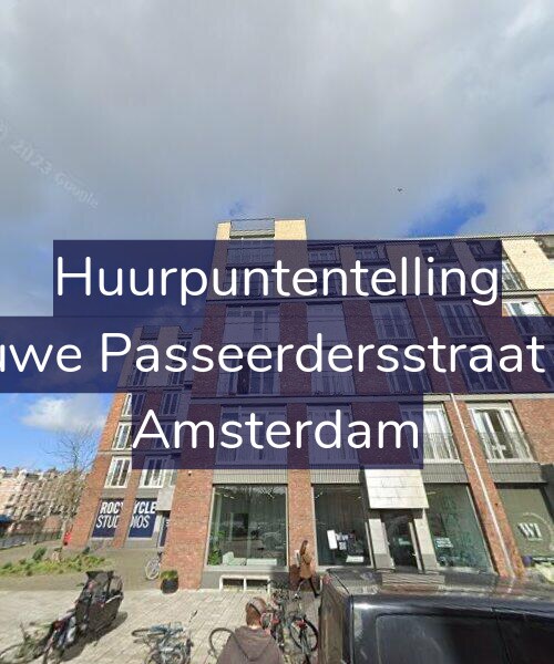 Foto gevel Huurpuntentelling voor Nieuwe Passeerdersstraat 198, Amsterdam