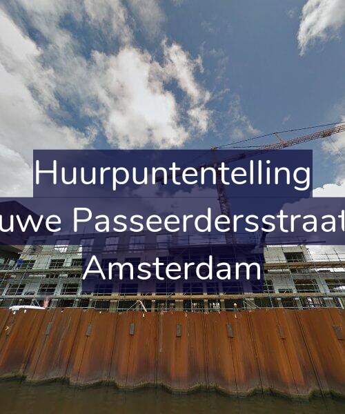 Foto gevel Huurpuntentelling voor Nieuwe Passeerdersstraat 20, Amsterdam