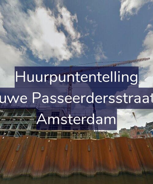Foto gevel Huurpuntentelling voor Nieuwe Passeerdersstraat 64, Amsterdam