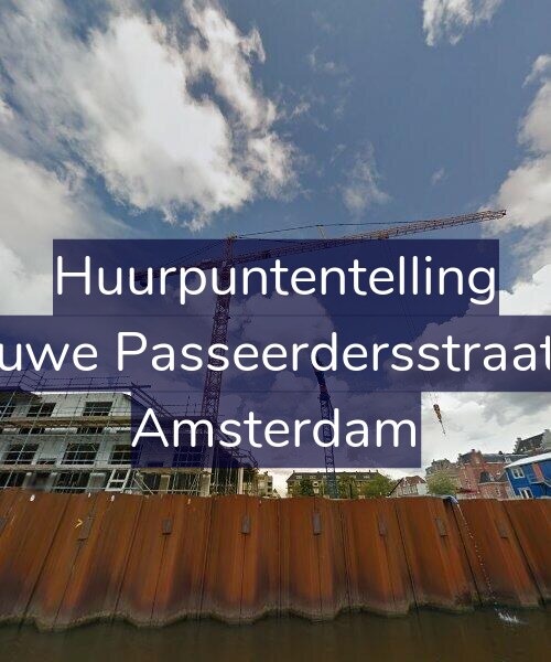 Foto gevel Huurpuntentelling voor Nieuwe Passeerdersstraat 38, Amsterdam