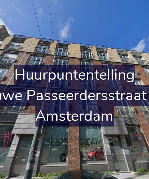 Foto gevel Huurpuntentelling voor Nieuwe Passeerdersstraat 136, Amsterdam