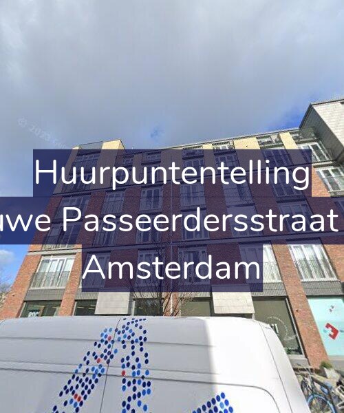 Foto gevel Huurpuntentelling voor Nieuwe Passeerdersstraat 190, Amsterdam