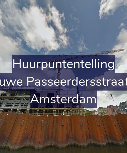 Foto gevel Huurpuntentelling voor Nieuwe Passeerdersstraat 16, Amsterdam