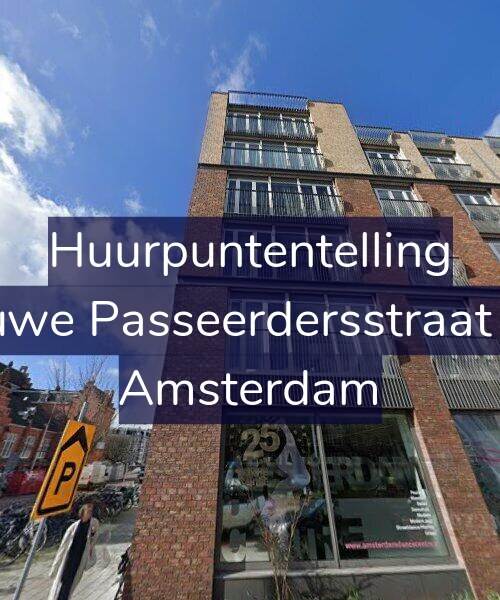 Foto gevel Huurpuntentelling voor Nieuwe Passeerdersstraat 114, Amsterdam