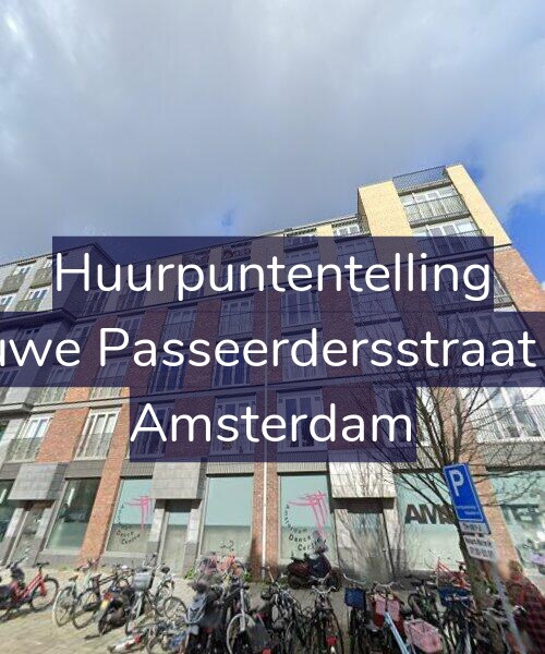 Foto gevel Huurpuntentelling voor Nieuwe Passeerdersstraat 144, Amsterdam