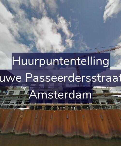 Foto gevel Huurpuntentelling voor Nieuwe Passeerdersstraat 58, Amsterdam