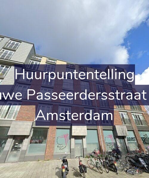 Foto gevel Huurpuntentelling voor Nieuwe Passeerdersstraat 164, Amsterdam