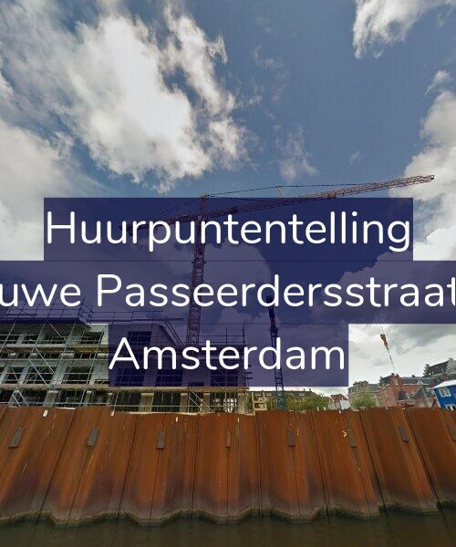 Foto gevel Huurpuntentelling voor Nieuwe Passeerdersstraat 40, Amsterdam