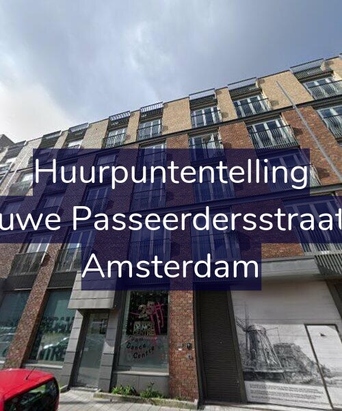 Foto gevel Huurpuntentelling voor Nieuwe Passeerdersstraat 94, Amsterdam