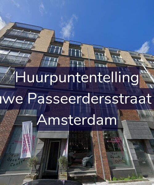 Foto gevel Huurpuntentelling voor Nieuwe Passeerdersstraat 130, Amsterdam