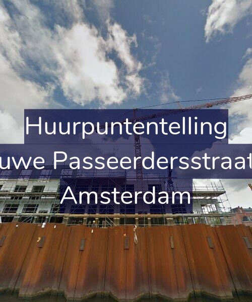 Foto gevel Huurpuntentelling voor Nieuwe Passeerdersstraat 44, Amsterdam