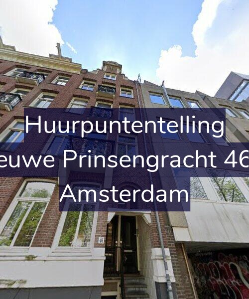 Foto gevel Huurpuntentelling voor Nieuwe Prinsengracht 46-3, Amsterdam