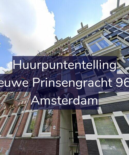 Foto gevel Huurpuntentelling voor Nieuwe Prinsengracht 96-3, Amsterdam