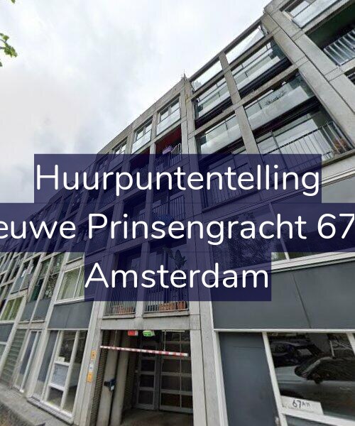Foto gevel Huurpuntentelling voor Nieuwe Prinsengracht 67-A, Amsterdam
