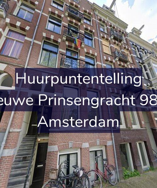 Foto gevel Huurpuntentelling voor Nieuwe Prinsengracht 98-H, Amsterdam