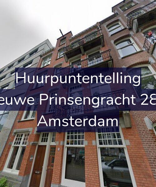Foto gevel Huurpuntentelling voor Nieuwe Prinsengracht 28-1, Amsterdam