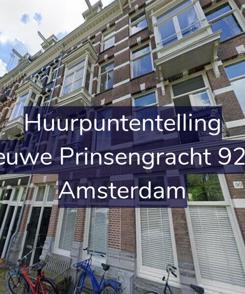 Foto gevel Huurpuntentelling voor Nieuwe Prinsengracht 92-H, Amsterdam