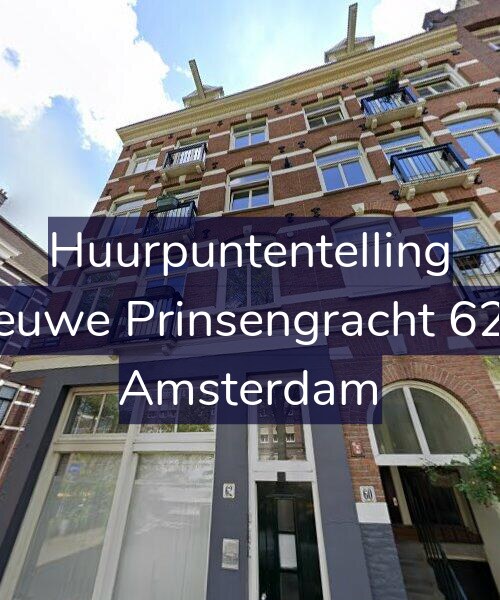 Foto gevel Huurpuntentelling voor Nieuwe Prinsengracht 62-1, Amsterdam