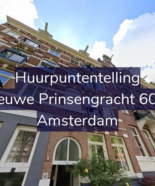 Foto gevel Huurpuntentelling voor Nieuwe Prinsengracht 60-3, Amsterdam