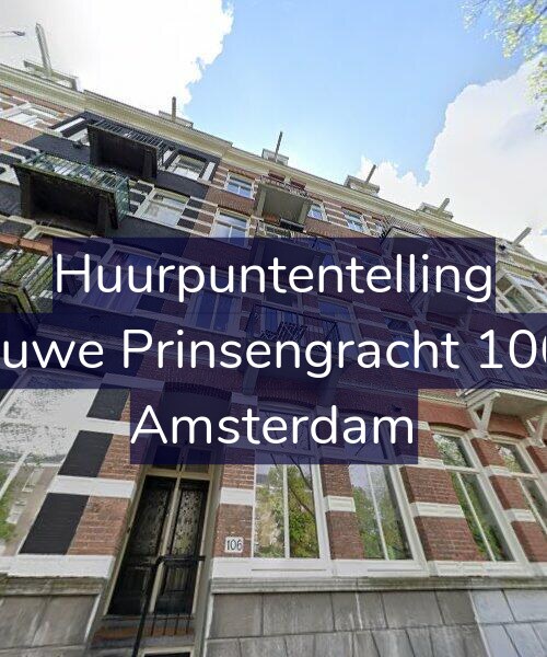 Foto gevel Huurpuntentelling voor Nieuwe Prinsengracht 106-2, Amsterdam
