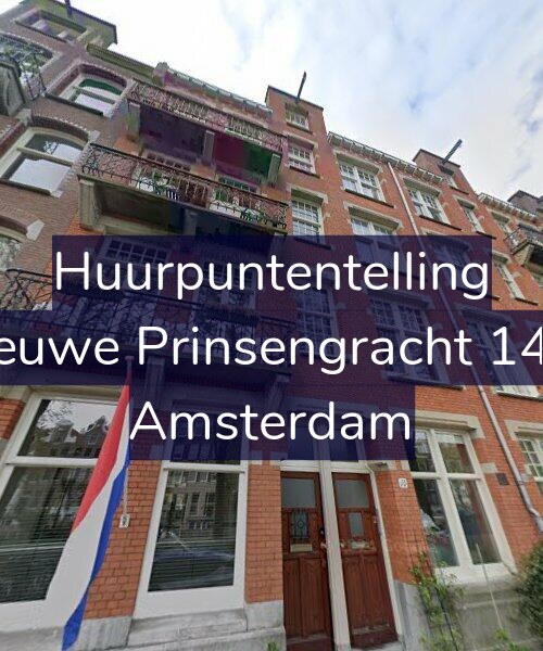 Foto gevel Huurpuntentelling voor Nieuwe Prinsengracht 14-1, Amsterdam