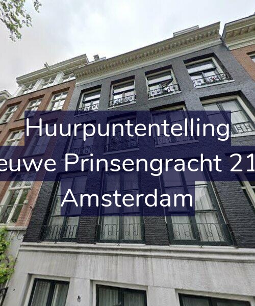 Foto gevel Huurpuntentelling voor Nieuwe Prinsengracht 21-1, Amsterdam