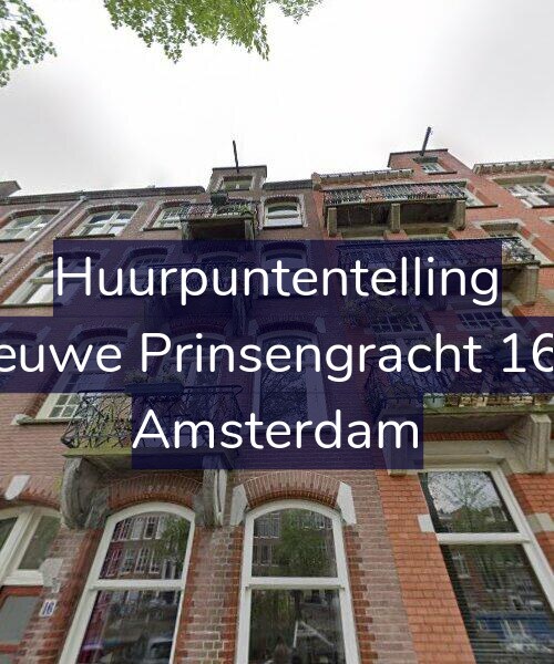 Foto gevel Huurpuntentelling voor Nieuwe Prinsengracht 16-2, Amsterdam