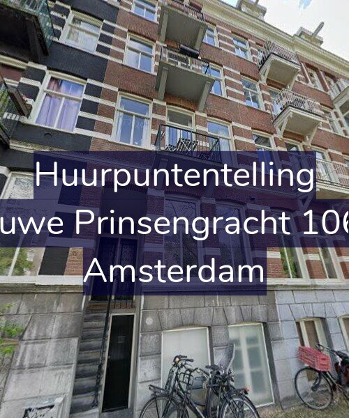 Foto gevel Huurpuntentelling voor Nieuwe Prinsengracht 106-H, Amsterdam