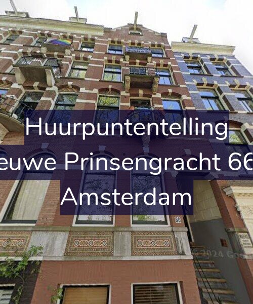 Foto gevel Huurpuntentelling voor Nieuwe Prinsengracht 66-F, Amsterdam