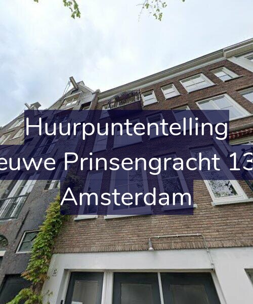 Foto gevel Huurpuntentelling voor Nieuwe Prinsengracht 13-3, Amsterdam