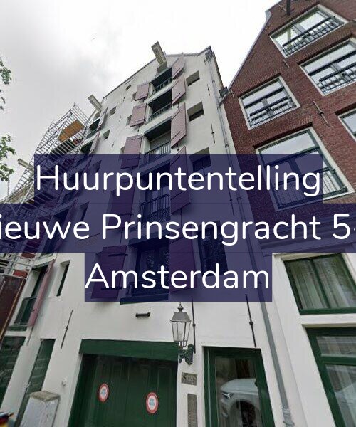 Foto gevel Huurpuntentelling voor Nieuwe Prinsengracht 5-F, Amsterdam