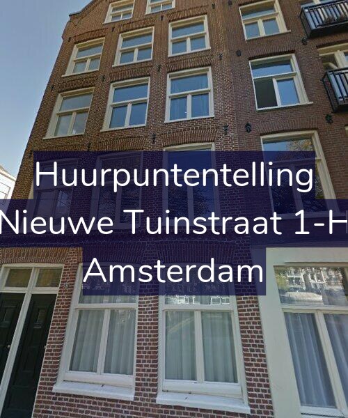 Foto gevel Huurpuntentelling voor Nieuwe Tuinstraat 1-H, Amsterdam