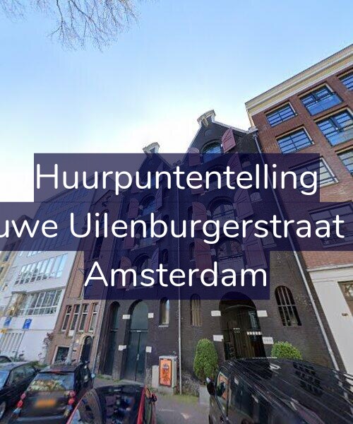 Foto gevel Huurpuntentelling voor Nieuwe Uilenburgerstraat 7-A, Amsterdam