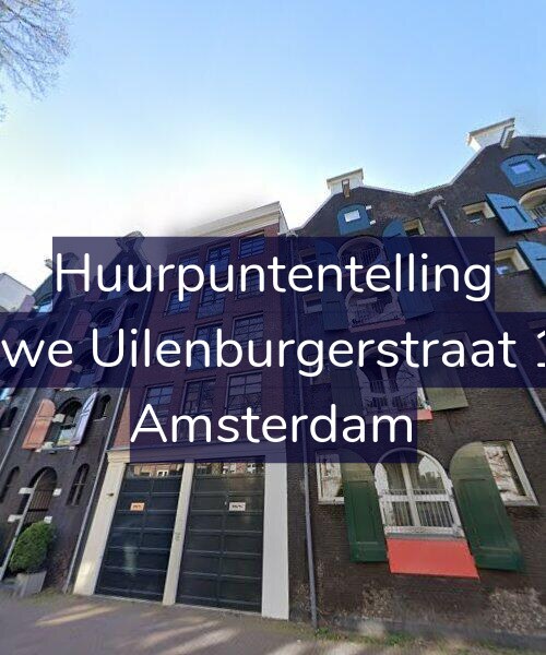 Foto gevel Huurpuntentelling voor Nieuwe Uilenburgerstraat 11-A, Amsterdam
