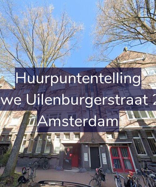 Foto gevel Huurpuntentelling voor Nieuwe Uilenburgerstraat 20-B, Amsterdam