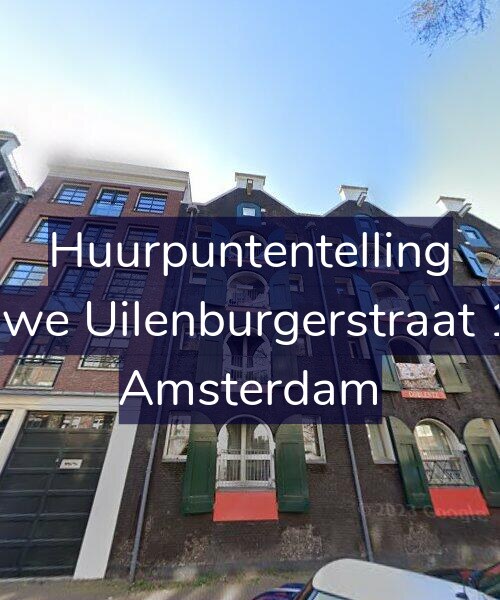 Foto gevel Huurpuntentelling voor Nieuwe Uilenburgerstraat 15-P, Amsterdam