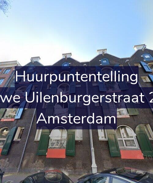 Foto gevel Huurpuntentelling voor Nieuwe Uilenburgerstraat 21-N, Amsterdam