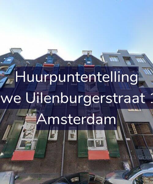 Foto gevel Huurpuntentelling voor Nieuwe Uilenburgerstraat 19-B, Amsterdam