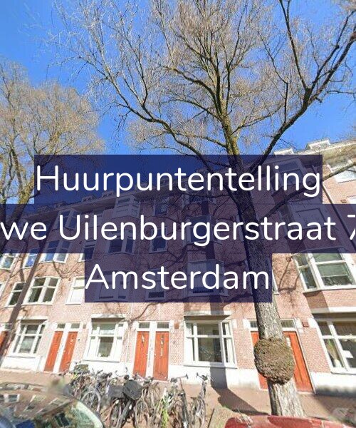 Foto gevel Huurpuntentelling voor Nieuwe Uilenburgerstraat 74-H, Amsterdam