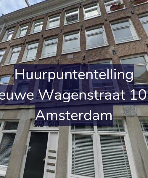 Foto gevel Huurpuntentelling voor Nieuwe Wagenstraat 10-H, Amsterdam