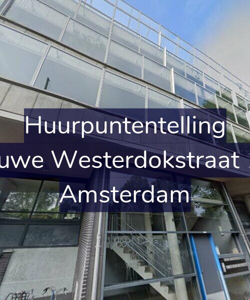 Foto gevel Huurpuntentelling voor Nieuwe Westerdokstraat 192, Amsterdam