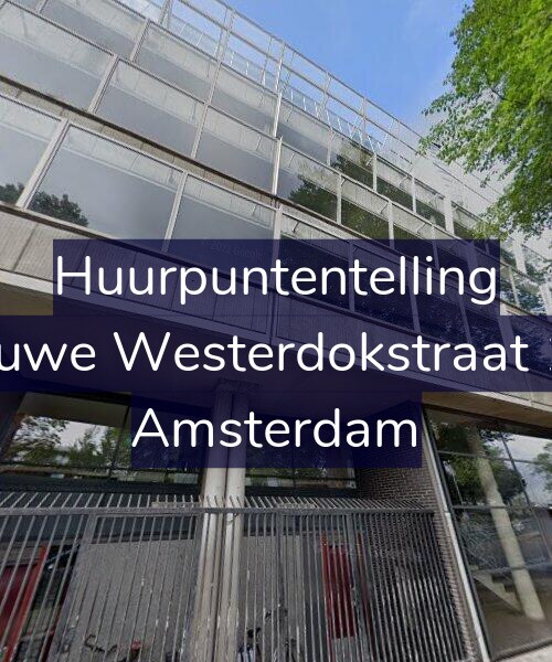 Foto gevel Huurpuntentelling voor Nieuwe Westerdokstraat 118, Amsterdam