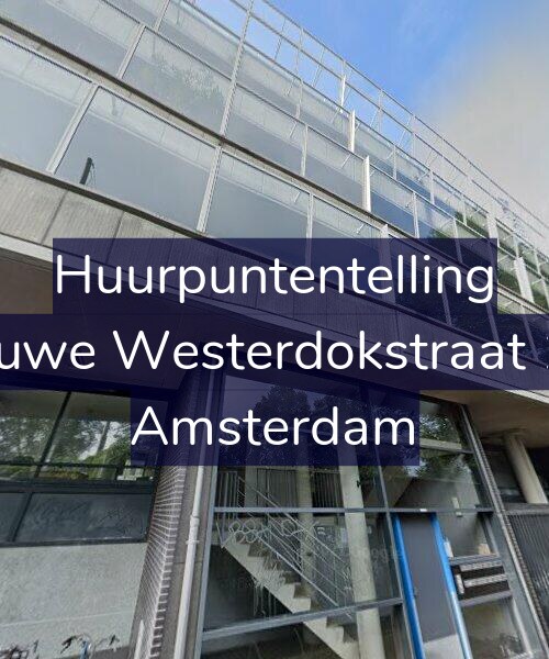 Foto gevel Huurpuntentelling voor Nieuwe Westerdokstraat 184, Amsterdam